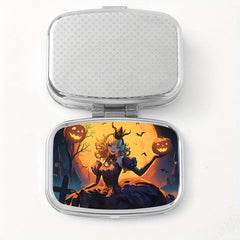 Compact 2 Compartment Pill Organizer for Travel & Daily Use