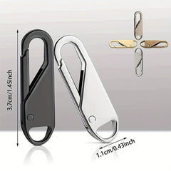 5pcs Detachable Zipper Head Repair Kits 3 Colors