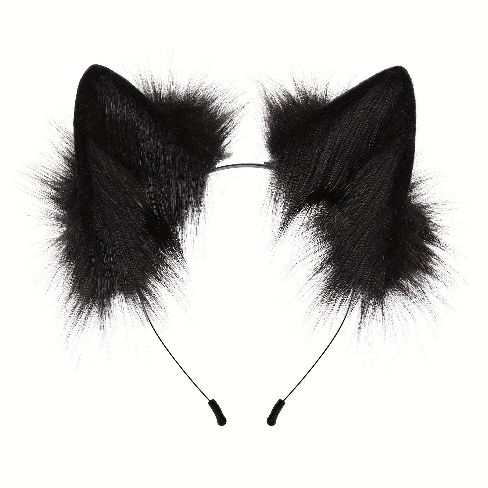 Whimsical Fox Ear Handle Plush Cosplay Prop
