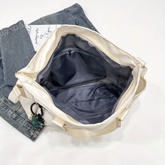 Large Capacity Tote Storage Bag Casual Shoulder Bag All Match Minimalist Bag