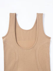 Seamless Body Shaper Bodysuit Breathable Tummy Control Butt Lifting Tank