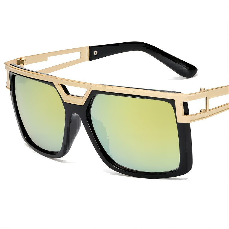 Music Large Frame Sunshade Retro Sunglasses