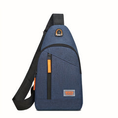 Men's Chest Bag Single Shoulder Crossbody Casual Diagonal Bag
