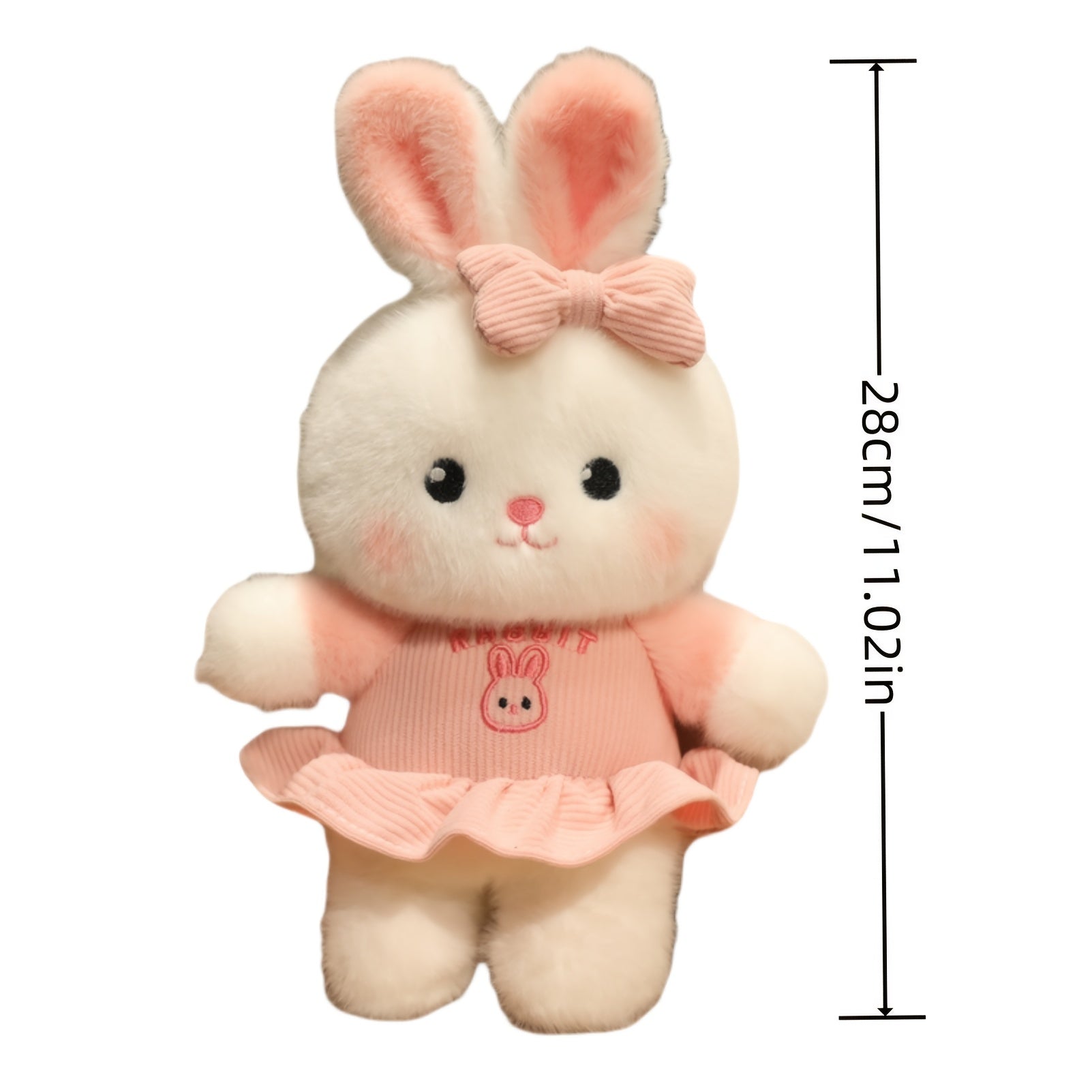 Colorful Rabbit Doll Bunny Plush Rabbit Doll Toy - Birthday Gift Christmas Gift
