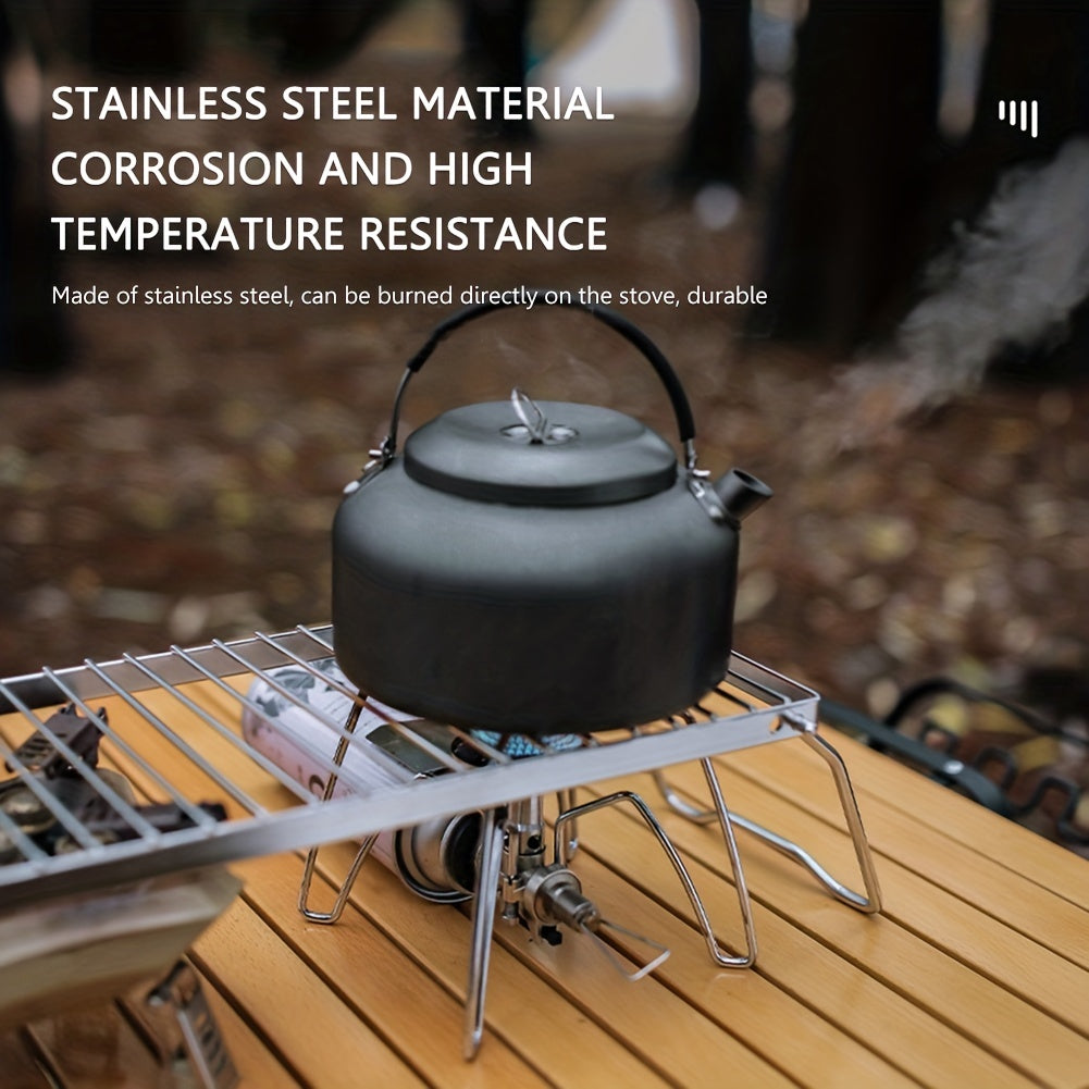 Foldable Stainless Steel Camping BBQ Grill Portable Stove Bracket