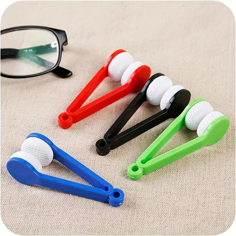 Eyeglasses Cleaning Brush Portable Glasses Wipe Cleaner Tool