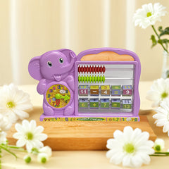 Kids Learning Abacus Toy Colorful Number Puzzle Interactive Math Tool