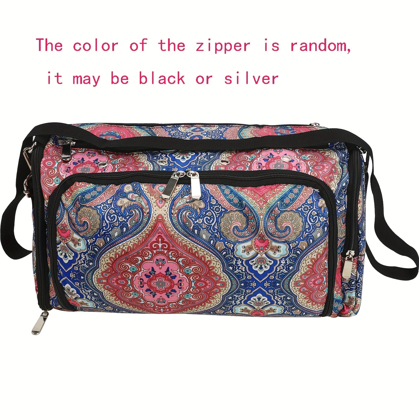 Knitted Storage Bag Crochet Single shoulder Bag Portable Yarn Storage Bag