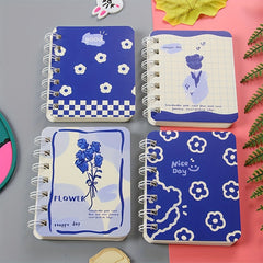 2pcs Cartoon A7 Coil Book Loose leaf Notebook Student