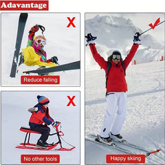 Skiing Board Connection Trainer for Beginners - Prevent Falls