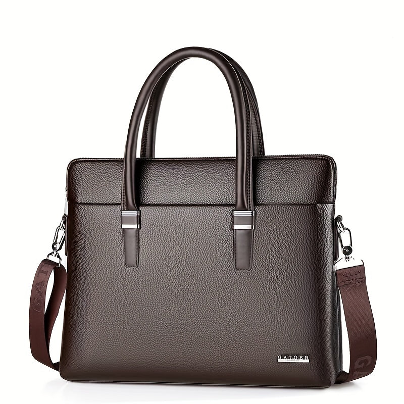 Men's Waterproof Large Capacity Handbag Business Briefcase