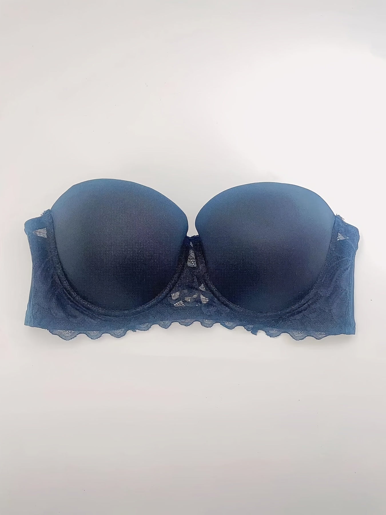  Lace Trim Underwired Push Up Multiway Bra