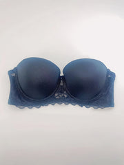  Lace Trim Underwired Push Up Multiway Bra