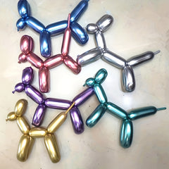 100pcs Metallic Magic Balloons Birthday Party Decor Supplies