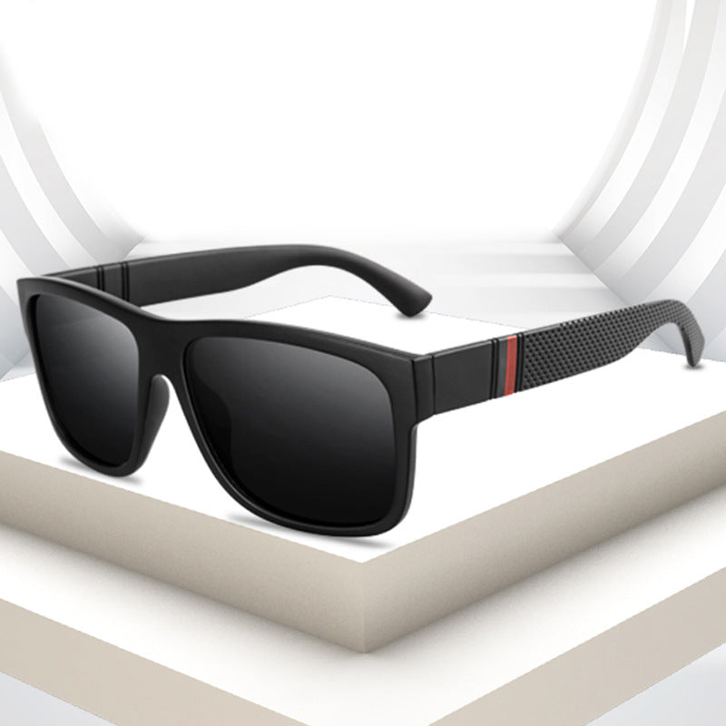 Men's Square Polarized Sunglasses for Sports Driving