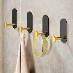 8pcs Storage Hook No punch Towel Hook Wall mounted Hook