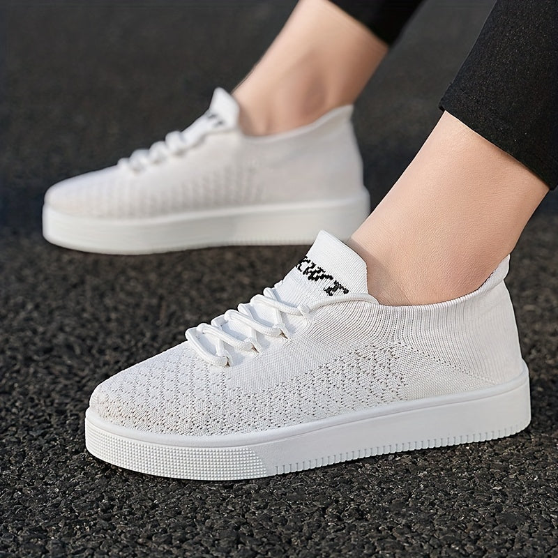Skate Shoes Couple's Casual Woven Sneakers