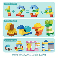 1500g Large Building Blocks for Kids, Model for Boys and Girls