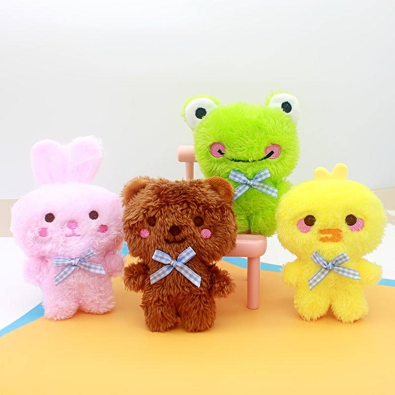 Cartoon Charms Key Rings & Plush Toys Set