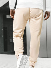 Men's Lightning Print Drawstring Sweatpants Elastic Waist Active Jogger Pants
