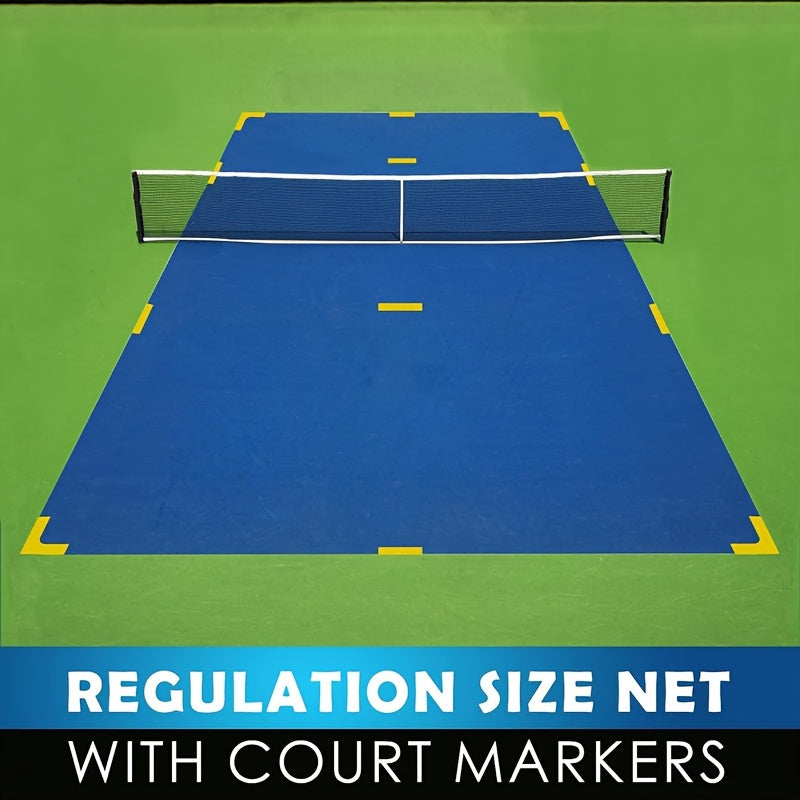 USAPA Regulation Size Pickleball Net with Steel Frame 6.71m Long