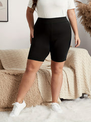  High Rise Skinny Hip Lifting Sports Shorts