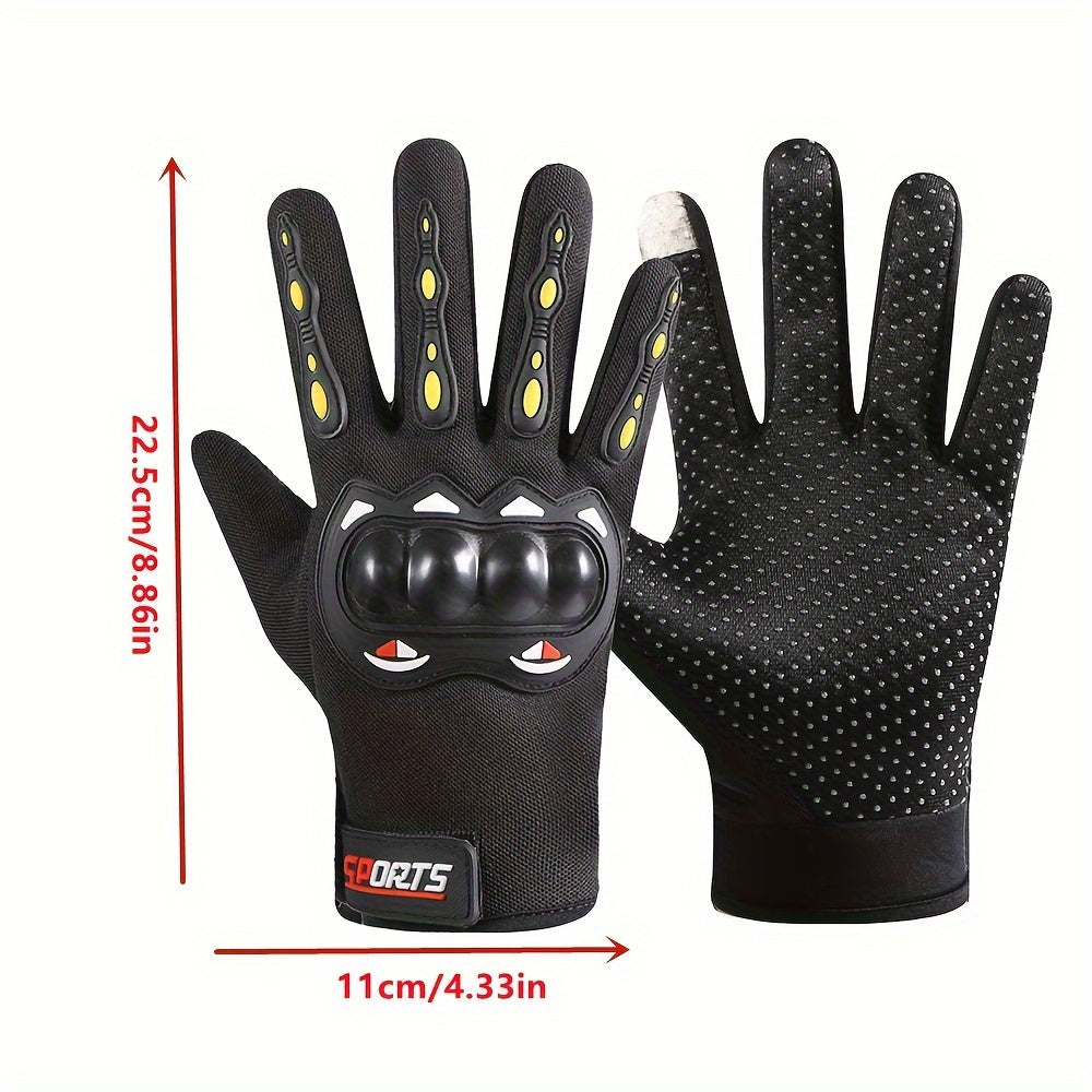 Windproof Full Finger Outdoor Sports Gloves