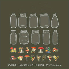 40pcs Dried Flower Bookmarks DIY Set for Plant Bookmark Making