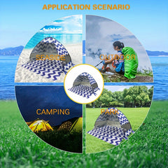 UPF50 UV Protection Fully Automatic Folding Beach Tent Sun Shelter