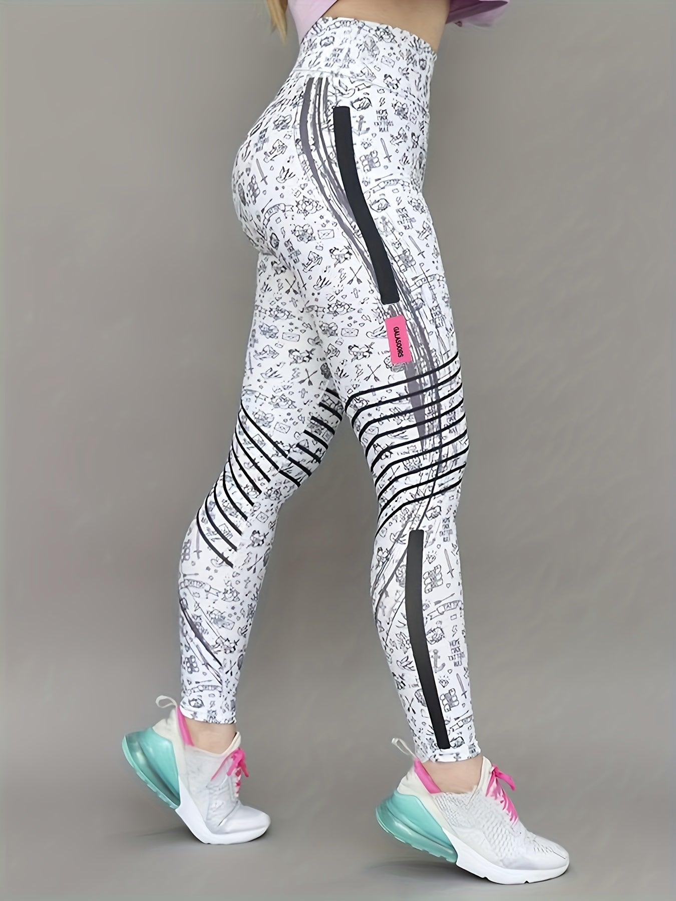 Quick Drying Yoga Leggings High Waist Sports Pants