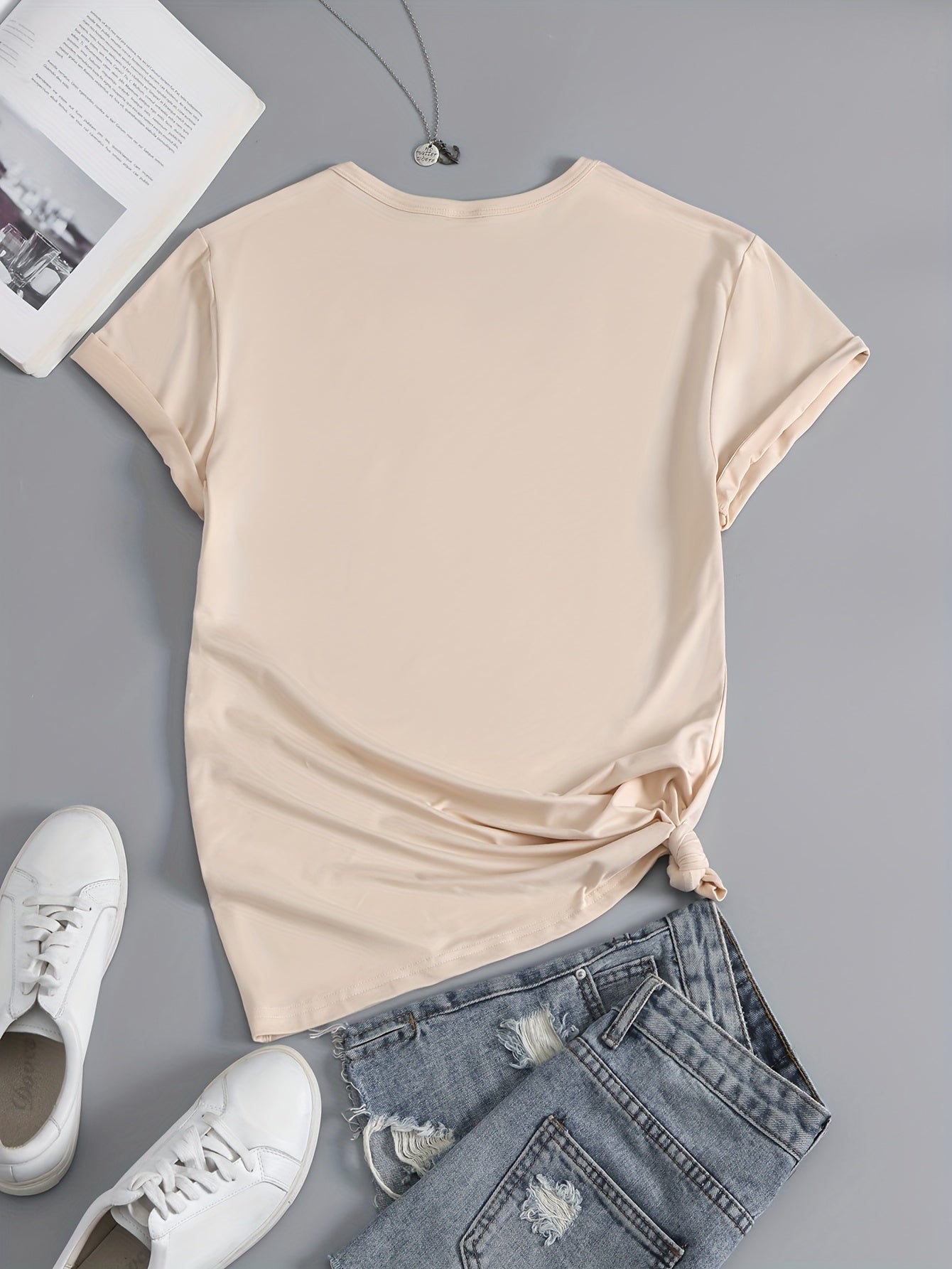 Women's Football Graphic Short Sleeve T-shirt