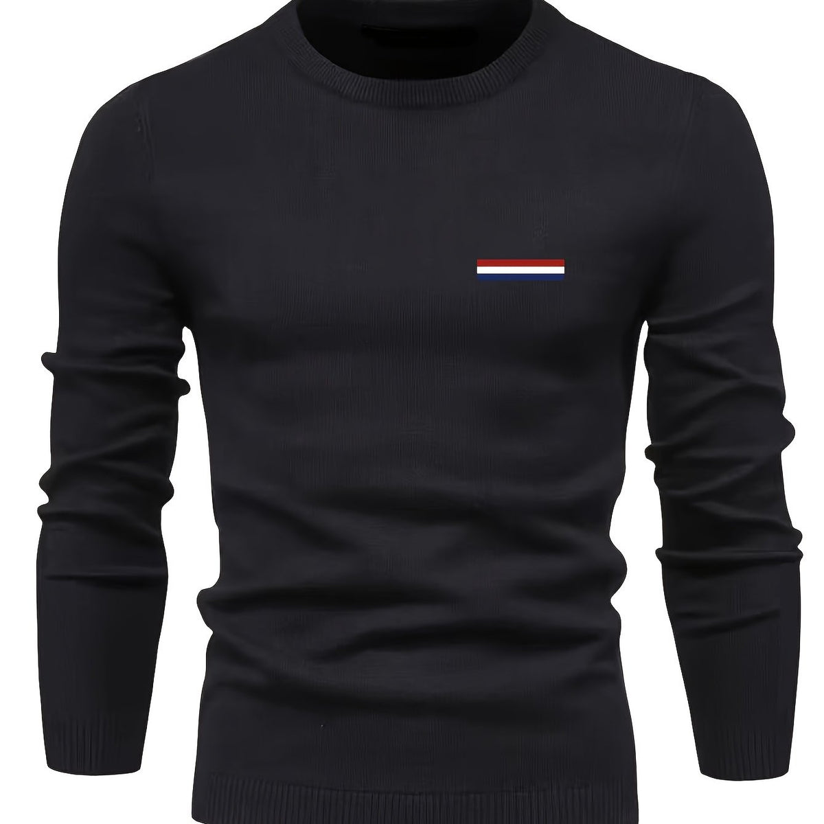 Men's Dragon Graphic Knitted Sweater