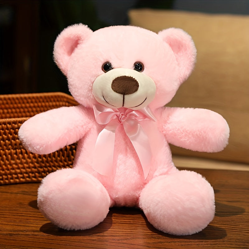 Bow Tie Ribbon Teddy Bear Plush Toys - Gift for Special Occasions