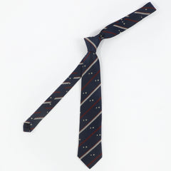 Men's Business Neckties Striped Small Star Print Tie Daily Accessories
