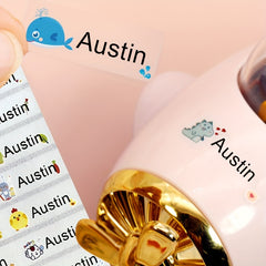 Custom Name Sticker Waterproof Personalized Office School Supplies Tag