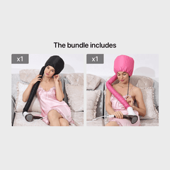 Soft Bonnet Hood Hair Dryer Attachment for Curly Hair Care