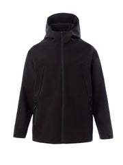 Outdoor Jacket for Spring & Autumn Trekking - Stay Dry & Stylish