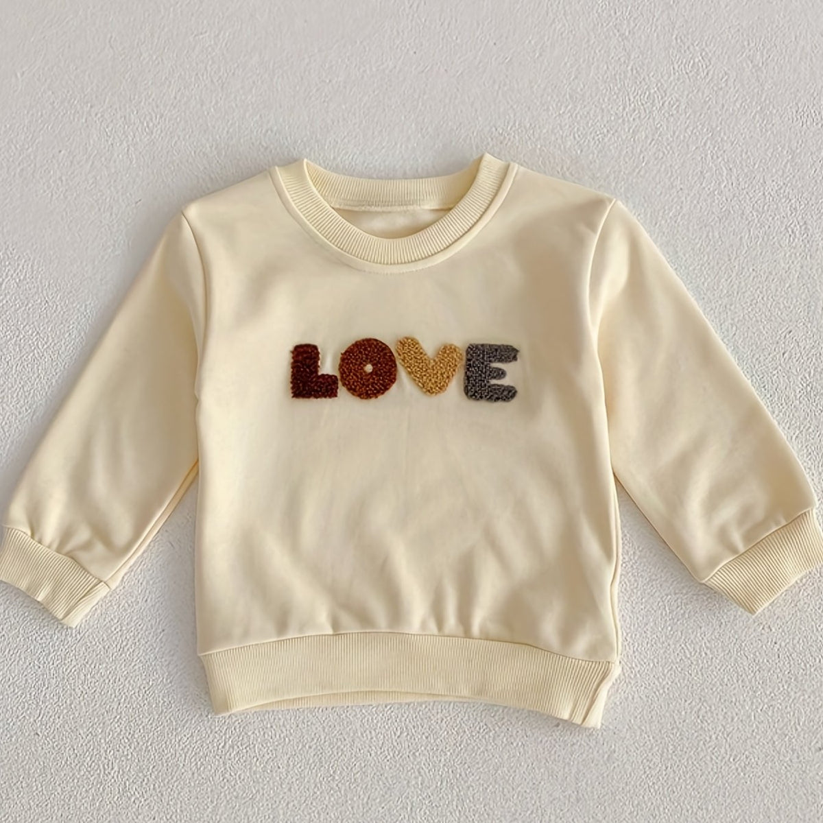 Kids LOVE Print Sports Top Sweatshirt