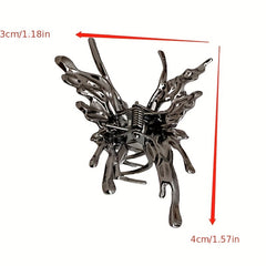 Butterfly Shaped Hair Claw for Ponytail Holder Women Girls Hair Clip