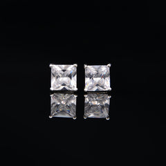 Square Golden Men's Earrings
