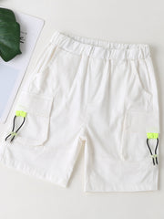 Boys Casual Elastic Waist Shorts for Summer