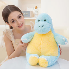 Large Candy Colored Dinosaur Plush Toy Doll