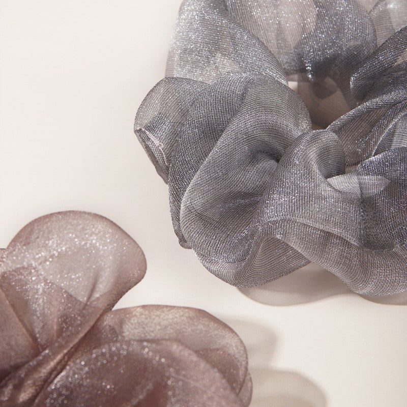 4pcs Oversized Satin Scrunchies for Thick Hair
