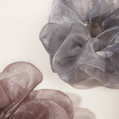 4pcs Oversized Satin Scrunchies for Thick Hair