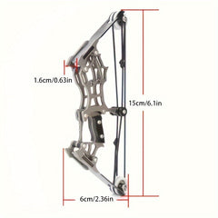 Mini Compound Bow And Arrow Set For Outdoor Fun