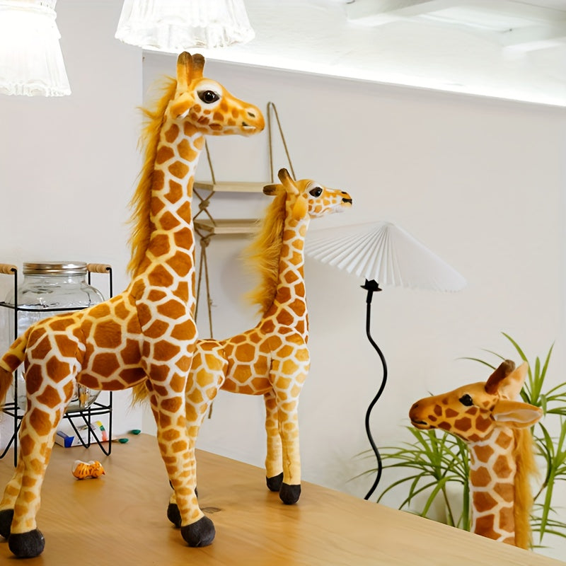 Creative Giraffe Plush Toy Soft Polyester Stuffed Animal