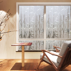 Bamboo Privacy Window Film for Privacy and UV Protection