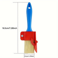 2pcs Paint Edger Tool Handheld Paint Roller Brush Kit Wall Ceiling