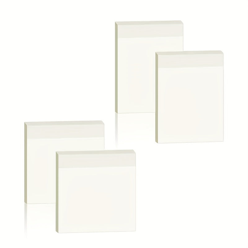 100 Transparent Sticky Notes Waterproof Stickers for Students School Office