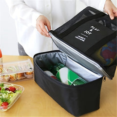 Shoulder Insulated Storage Bag for Picnic Travel